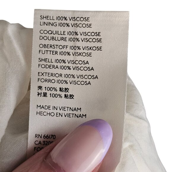 Free People Forget me Not Mini Dress Ivory Combo Ditsy Floral Mini Dress Sz 6 - Picture 10 of 10